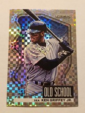 12/75 POWER PLAID 2022 Panini Prizm Old School Ken Griffey Jr #OS-2