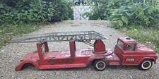 Vintage Buddy L Fire Truck B.L.F.D. Ladder Truck Pressed Steel Parts/Restoration