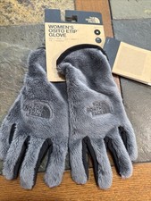 The North Face Osito Etip Glove Smoked Pearl Women's Sz M NWT