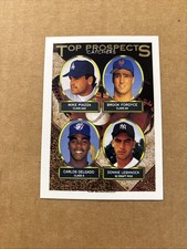 1993 Topps Top Prospects #701 Mike Piazza, Carlos Delgado, Fordyce RC Rookie-NM+