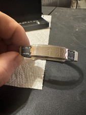 Leather 8 Stainless Lord's Prayer Wristband Male Cross Bracelet - Spanish w/ship