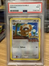2009 POKEMON RUMBLE BIBAREL #16 PSA 9 on eBay