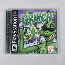The Grinch (Sony PlayStation 1, 2000) - CIB Complete with Manual & Case Tested