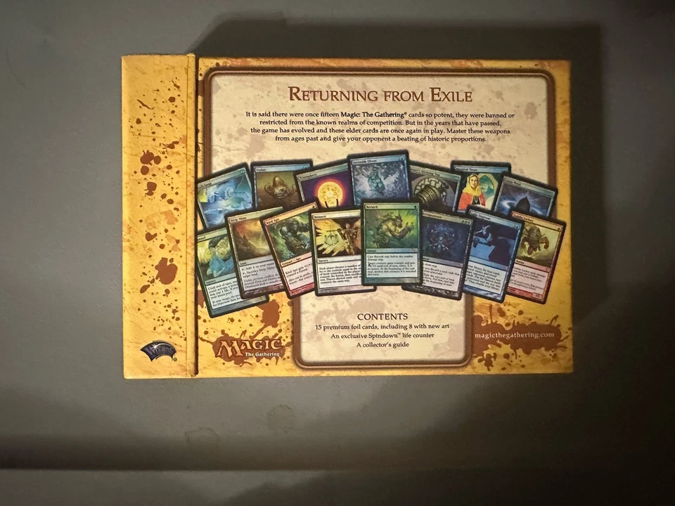 MTG From the Vault: Relics – Empty Display Box Only – Rare Collector’s Item - Image 2 of 3