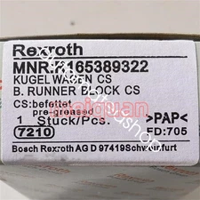 1PC NEW REXROTH R165389322 Linear slider Shipping DHL or FedEX