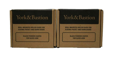 2 York & Bastion Barn Door Floor Guide for Sliding Barn Door Hardware New in Box