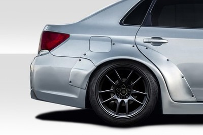 For 2011-2014 Impreza WRX STI 4DR Duraflex Magna Wide Body Rear Fender Flares - 