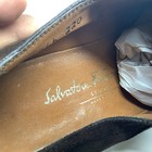 VTG MENS  SALVATORE FERRAGAMO SUEDE DARK BROWN SHOES SIZE 9 D — photo 9