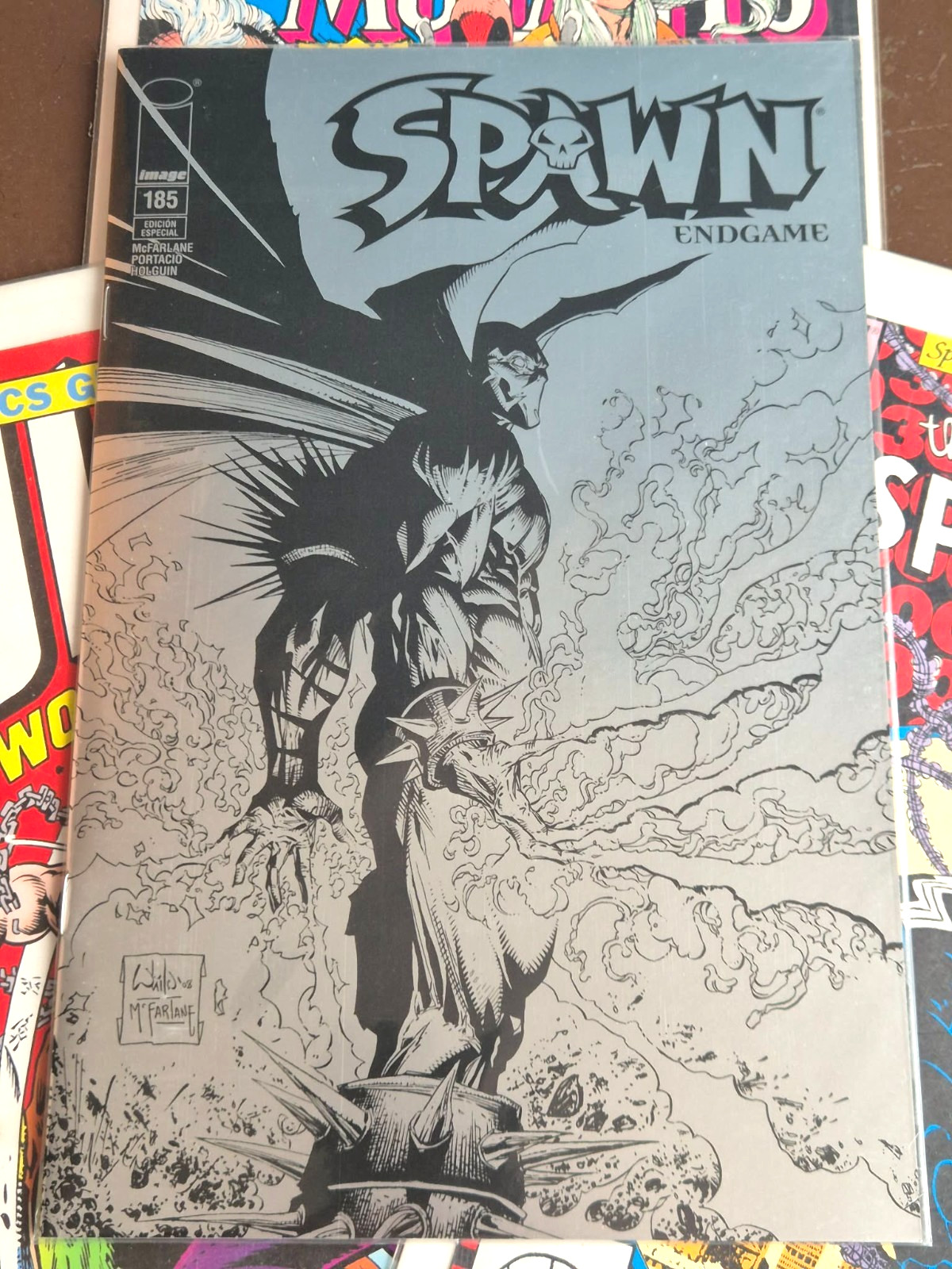 Spawn 185 Sketch Silver Foil la Mole 2022 Exclusive Book is Sealed