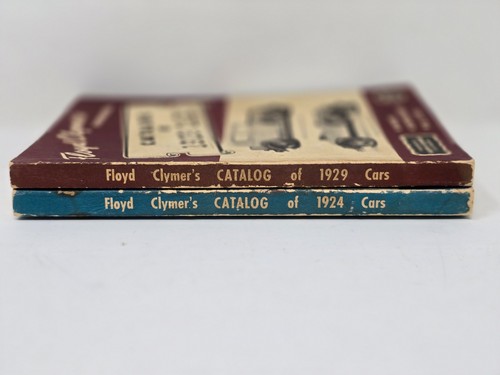 Floyd Clymer Historical Catalogs of 1924 and 1929 Cars - Picture 14 of 14