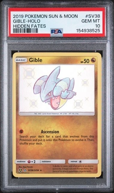 Pokémon TCG Professional Sports Authenticator (PSA) Shiny Holo