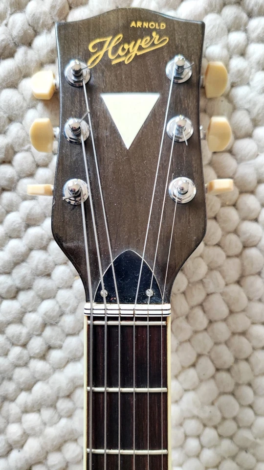 Arnold Hoyer Archtop Top Zustand mit Framus 3 Pickups Schlagbrett Rarität - Bild 4 von 4