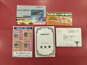 Namco Rolling Thunder Famicom Cartridge Classic Action Game NTSC