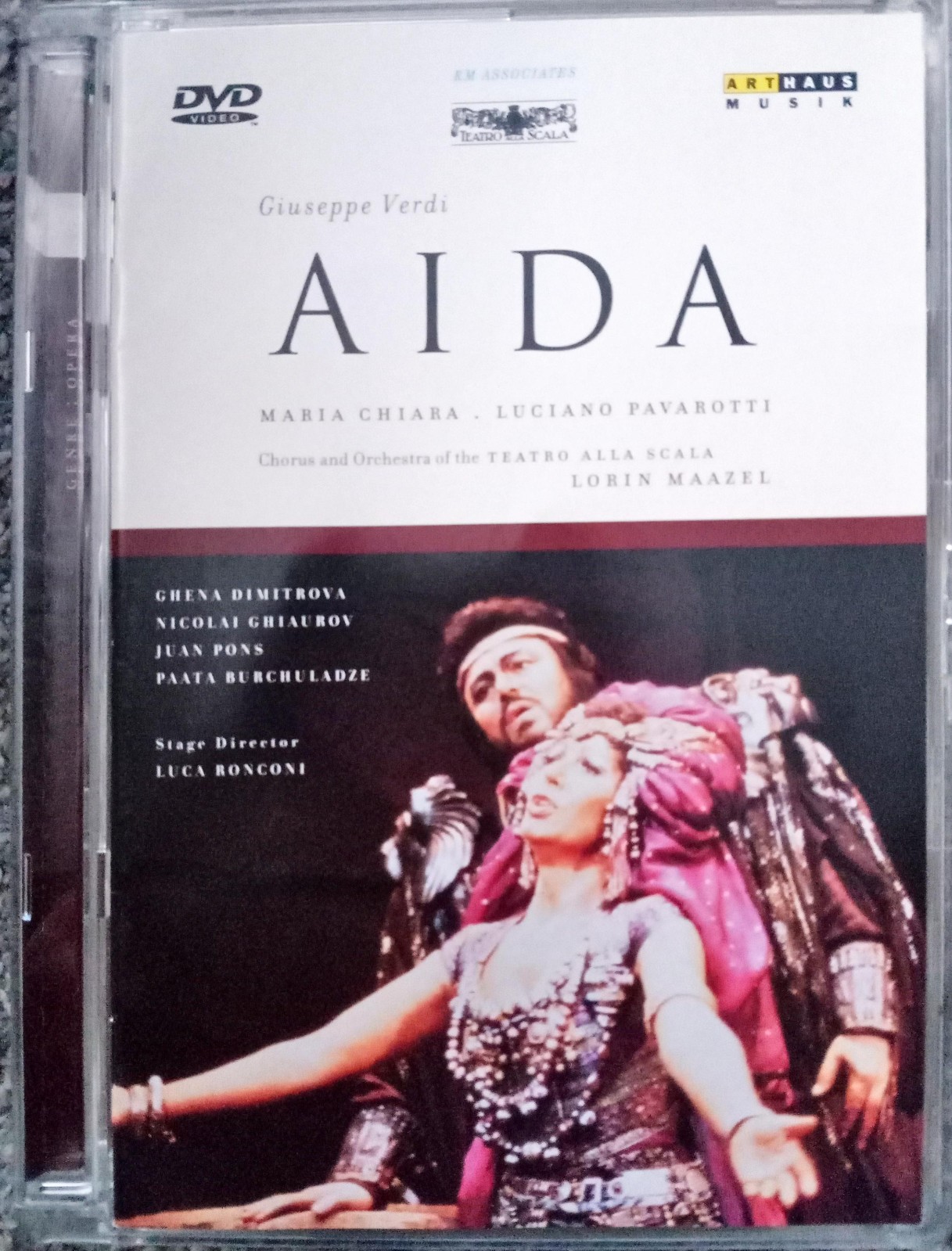 Giuseppe Verdi Aida -- La Scala DVD