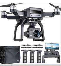 F7GB2 Pro Drones with Camera 4K UHD Aerial 3-Axis Gimbal with 3 Batteries NEW US