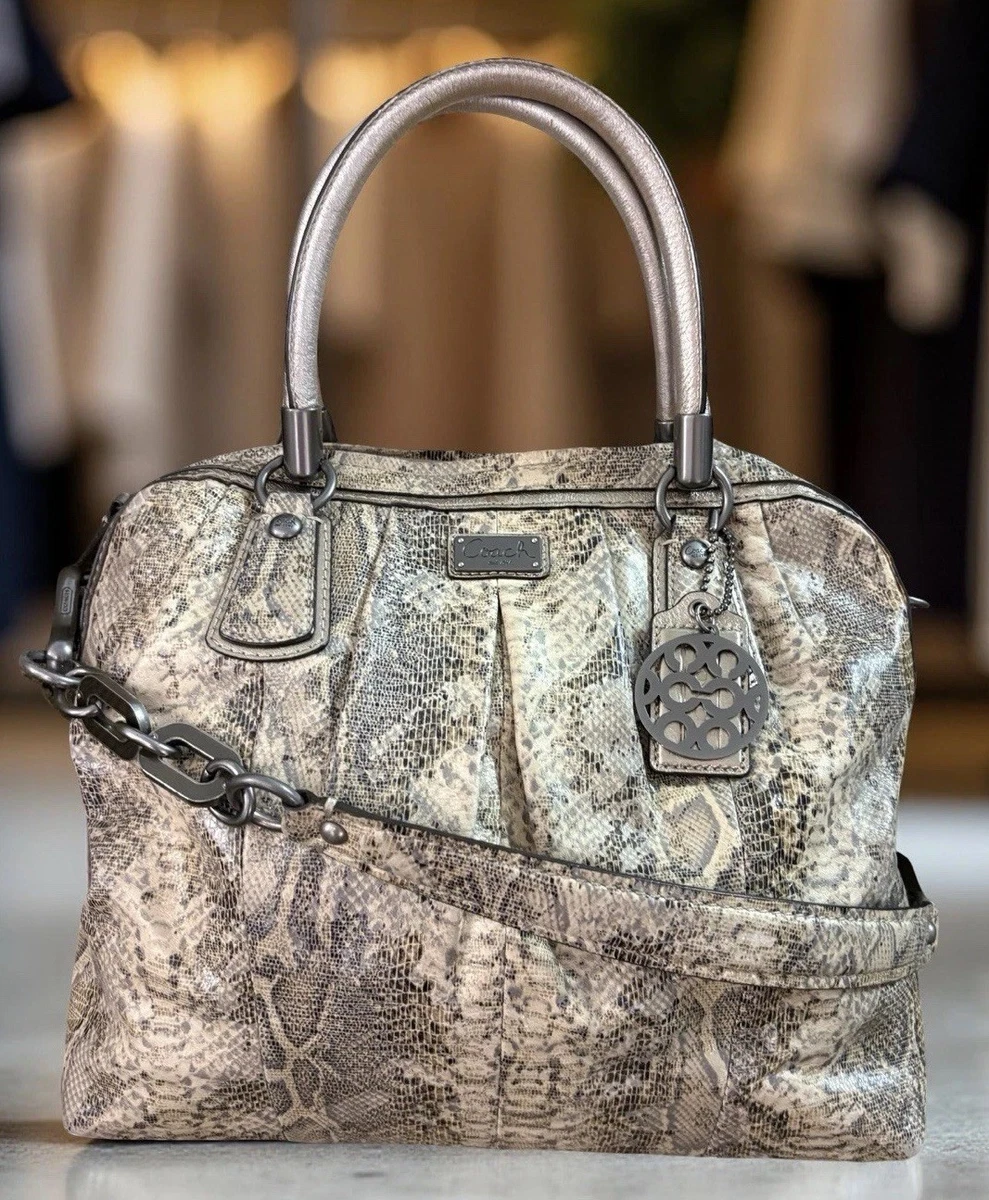 Coach Gray Snake Bags & Handbags for Women for sale | eBay display picture 1