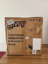 Zivvy TWIST STEPPER W/RESISTANCE BANDS New