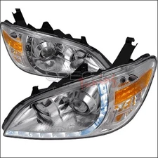 Spec-D Tuning 2LHP-CV04-8-RS R8 Style Projector Headlight for 04 to 05 Honda ...