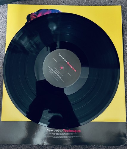 New Order - Technique (Original 1989 UK 1ST Pressing Vinyl LP FACT275) - Picture 3 of 3