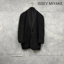 ISSEY MIYAKE Men's Wool Jacket 2-Tone Design Model N1715 FC AHA