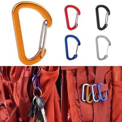 Outdoor Climbing Camping Stainless/ Mi-ni Carabiner /Spring Hook Clip/ Keychain