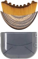 Lymphatic Drainage Face Brush Contour Massager Skin Care Tool Brown
