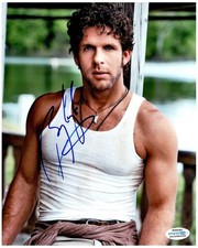 Billy Currington Autographed Beefy Beard Stud Muscle Shirt 8x10 Photo