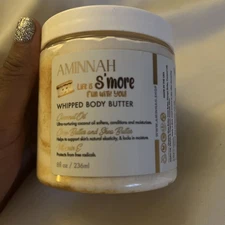 NEW AMINNAH (AMNH) Life Is S’more Fun With You Whipped Body Butter (8 fl. oz.)