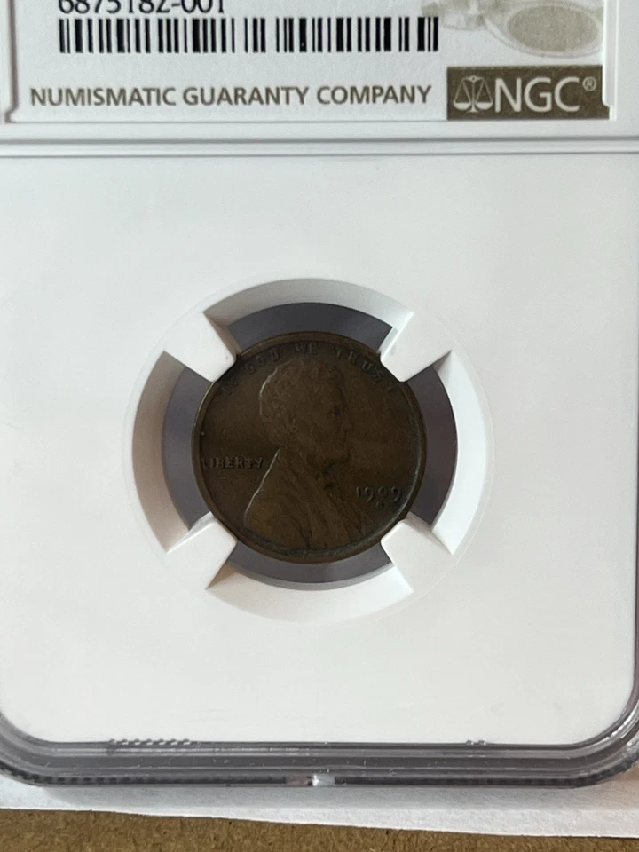 1909-S Lincoln Wheat Cent, Key Coin, Graded VF 20 By NGC - Image 2 of 4