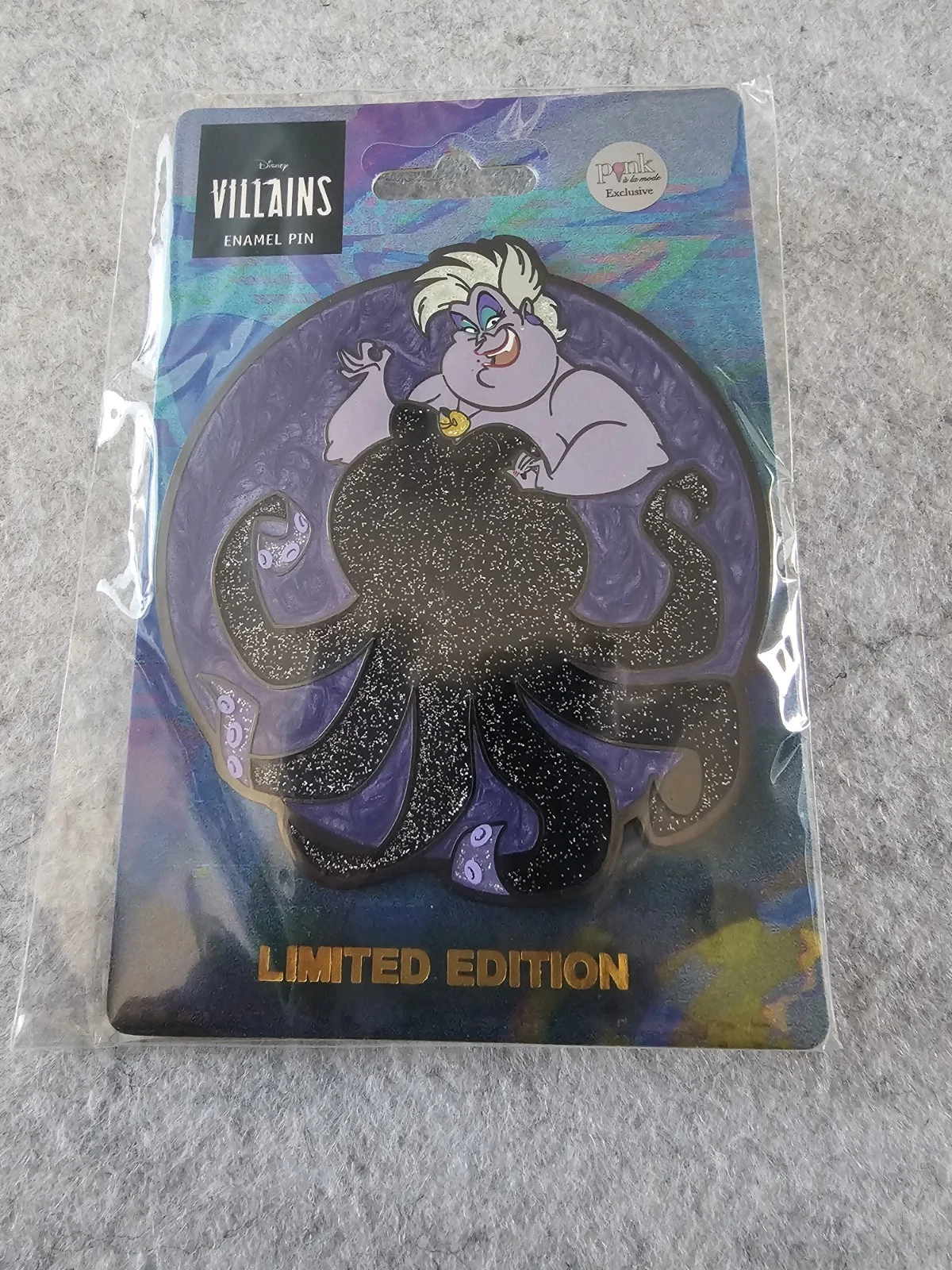 Disney Pink A La Mode Pin PALM Ursula Villain Little Mermaid LE