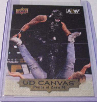 2022 Upper Deck AEW Gold Canvas Insert Penta el Zero M #C2