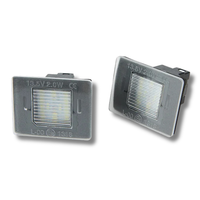 Mercedes A-Klasse Nummernschildleuchten Set LED Ultra Hell Weiß W176 12-18
