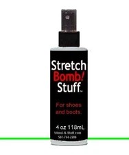 Shoe Stretch Bomb 4 oz Spray Bottles of Works Best with a Boots Shoe Stretcher