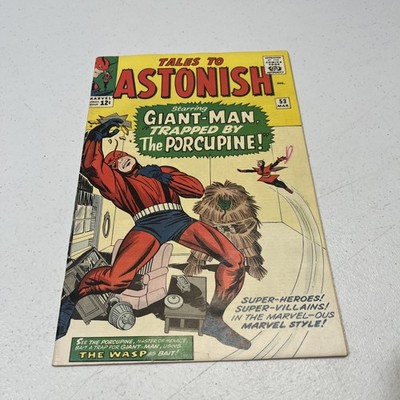 Tales to Astonish (1959) #  53 UK Price (3.0-GVG) (1889608) The Porcupine