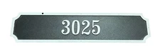Custom RUSTIC House Number 3025 Sign Metal Address Plaque 18 X 4