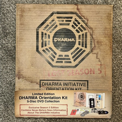 #ad #ad 2009 LOST Season 5 The Dharma Initiative Orientation DVD Kit NO DVD’S KIT ONLY $55.95
