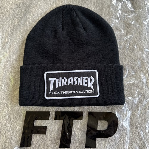 FTP Thrasher Beanie Black