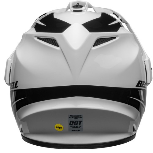 Bell MX-9 Adventure MIPS Alpine Helmet (Gloss White/Black) - Picture 5 of 11