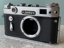 Vintage Zorki 6 Rangefinder 35mm LTM Camera Body- For Parts/Repair
