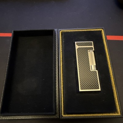 Dunhill Rollagas 2 Carbon Fiber Palladium Lighter