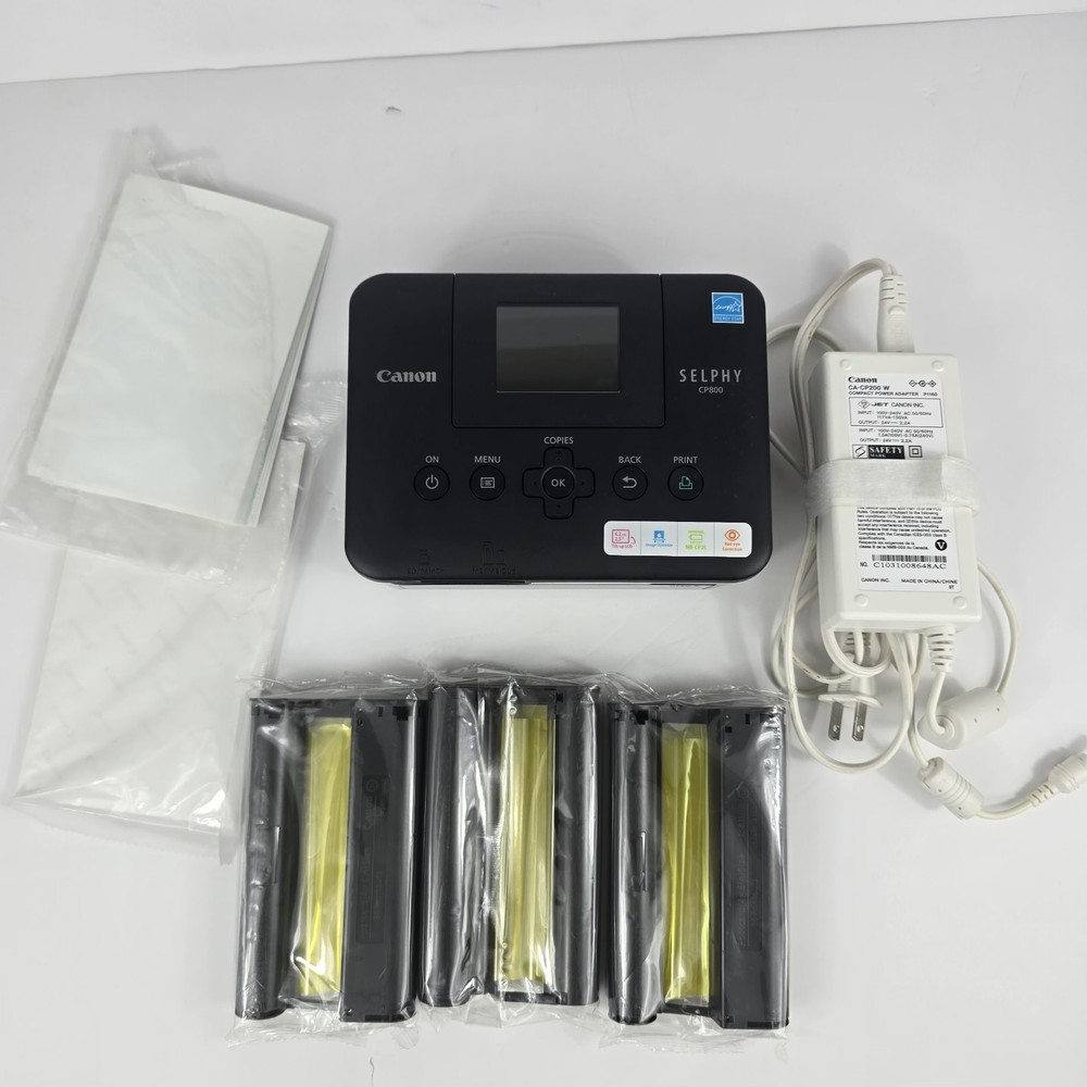 Canon Compact Photo Printer SELPHY CP800 Inkjet