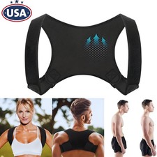 Posture Corrector for Men Women Adjustable Back Support Brace Belt Pain Relief