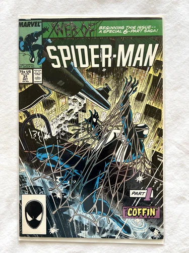 Web of Spider-Man #31 (Marvel Comics October 1987) - KEY