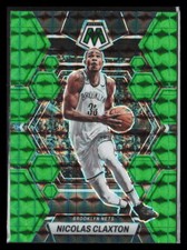 2022 Panini - Mosaic Nicolas Claxton #47  Green Prizm