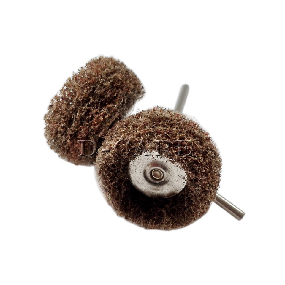 50pcs Dental Lab Fiber Wheel Brush Polishing Polisher Prophy Brushes FG