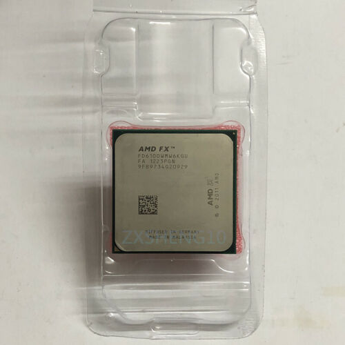 AMD FX-6100 CPU Six Core 3.3 GHz FD6100WMW6KGU Socket AM3+ Processor - Picture 1 of 2