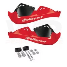 Hand Guards Red Polisport for Honda CR125R CR250R CR500R