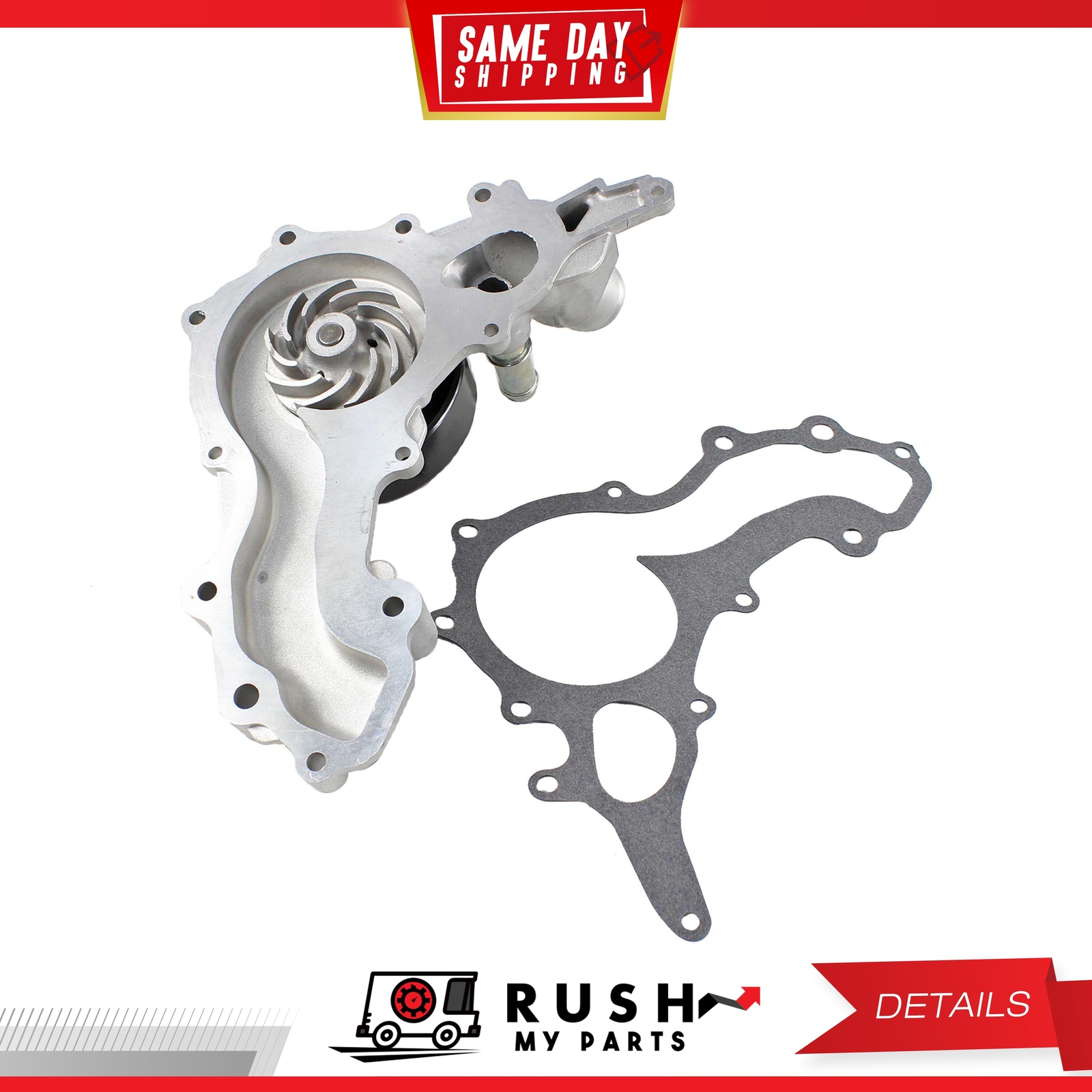 1218 Water Pump For Jeep Wrangler 3.6L V6 DOHC 24v ERB DNJ WP1169B eBay