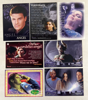 ANGEL SEASON 4 Inkworks 2003 Complete Card Set DAVID BOREANAZ w