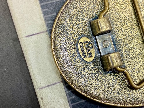 Fibbia per cintura ovale vuota semplice per il tuo mestiere o progetto - Foto 6 di 12